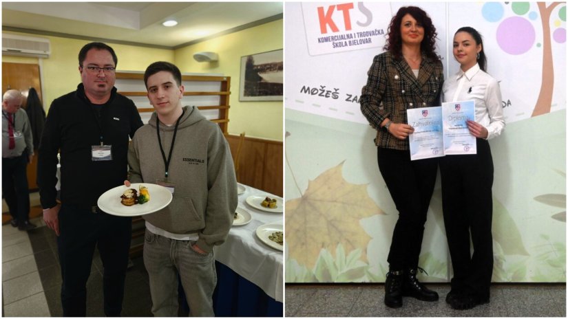 Gospodarska &scaron;kola Varaždin uspje&scaron;na na izlučnim natjecanjima iz struke, osvojili dva prva mjesta