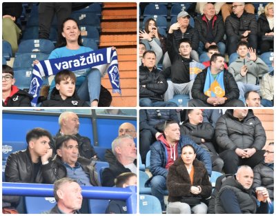 FOTO Ne&scaron;to vi&scaron;e od tisuću gledatelja pratilo je večera&scaron;nji Kup susret na Gradskom stadionu u Varaždinu