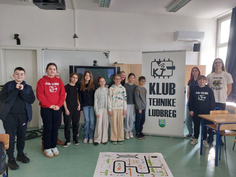 Mladi robotičari iz Ludbrega na gostovanju u Zadru