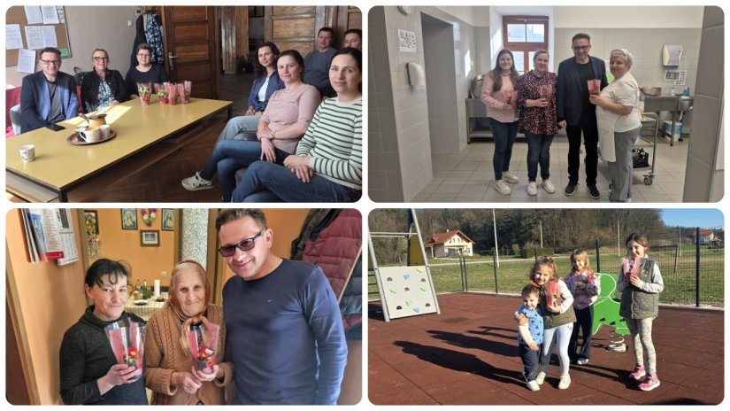 DAN ŽENA U BEDNJI Načelnik Poljak obi&scaron;ao vrtić, &scaron;kole i gerontodomaćice te pozvao na predstavu