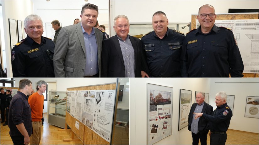 FOTO Otvorena izložba arhitektonskih radova za novi Centar vatrogasne djelatnosti u Varaždinu