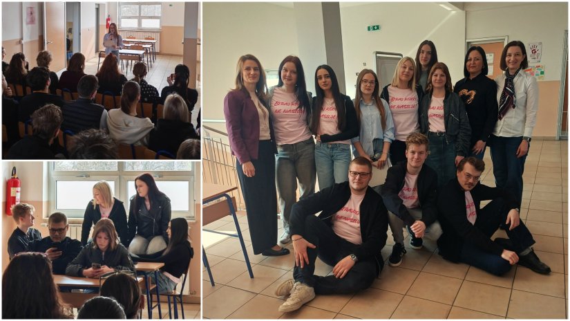 FOTO Biraj riječi, ne nasilje: Strojarska i prometna &scaron;kola aktivna u stvaranju sigurnog &scaron;kolskog okruženja