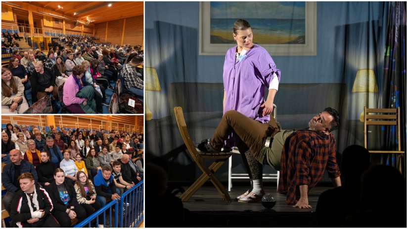 FOTO Veliki odaziv na predstavi "Ja, trudnica" u Gornjem Knegincu