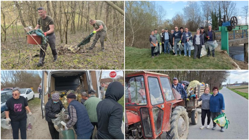 FOTO Zelena čistka u općinama Veliki i Mali Bukovec