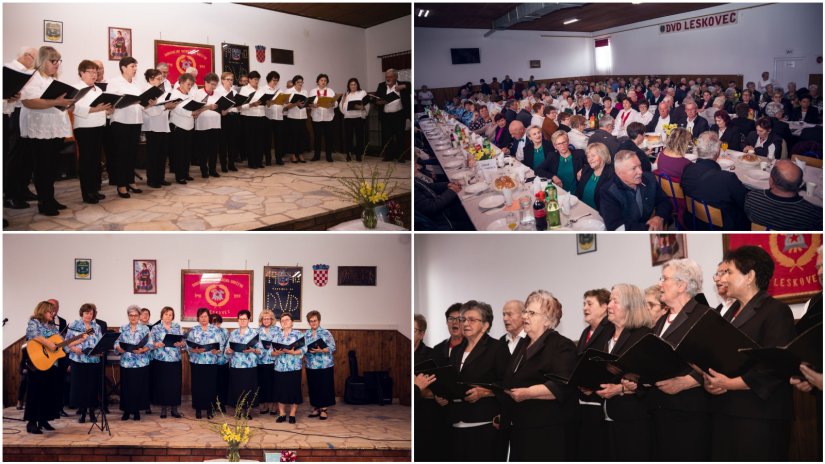 FOTO Jubilarna 10. Umirovljenička Kajkavijada u Leskovcu okupila 250 sudionika