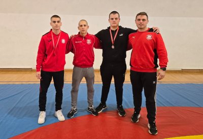 Vindijin Luka Gradečak kadetski viceprvak Hrvatske u kategoriji do 110 kilograma