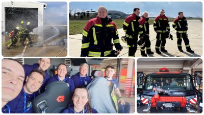 Nova edukacija vatrogasaca iz Varaždinskih Toplica u Zračnoj luci Zagreb