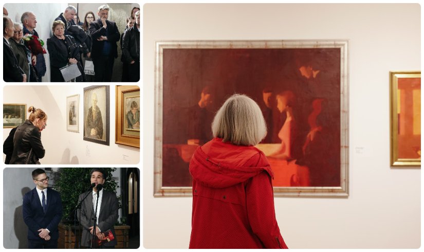 FOTO Otvorena izložba, Miljenku Stančiću će u Varaždinu biti podignuta i skulptura