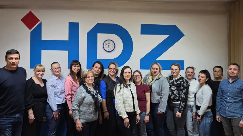 Kristina &Scaron;picer na čelu kneginečke Zajednice žena HDZ-a Katarina Zrinski