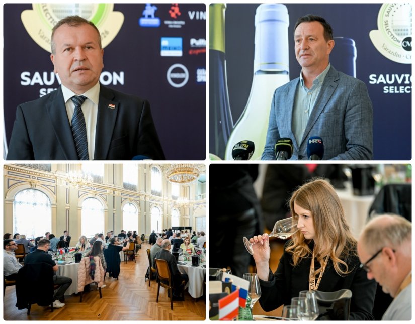 FOTO Sauvignon Selection by CMB stavio Varaždin i Varaždinsku županiju na svjetsku vinsku kartu - 1000 vina, 55 sudaca, 23 zemlje