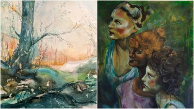 Podrum ponedjeljkom: Izložba "Kontrasti" kao susret dviju autorica &ndash; majke i kćeri