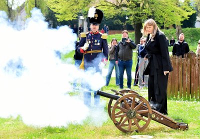 FOTO Helena Vidović dobila čast da bude prva topnica u 2026. godini
