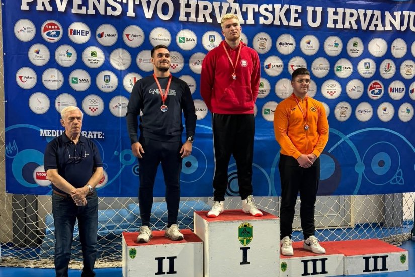 Vindijin Borna Bosilj prvak Hrvatske u hrvanju u konkurenciji U20