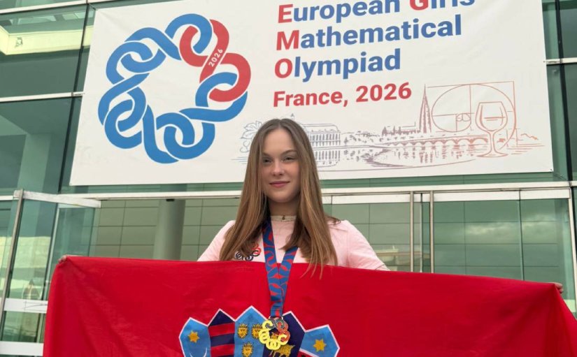 Na Europskoj djevojačkoj matematičkoj olimpijadi Mila Maretić zlatna!