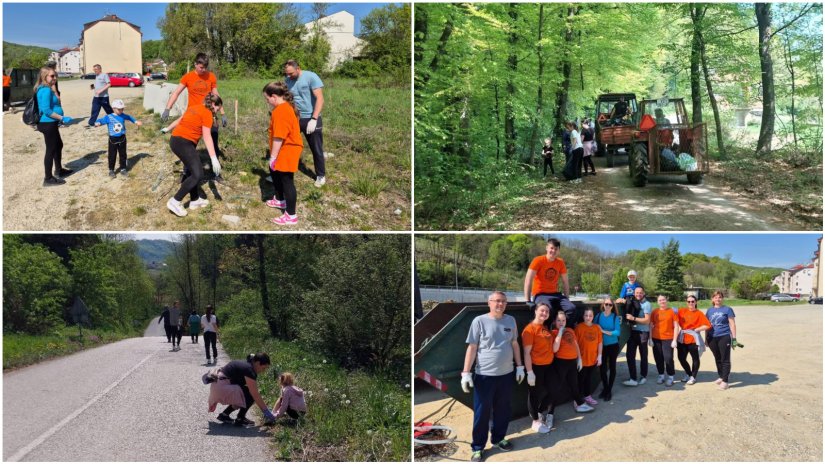 FOTO Uspje&scaron;na Zelena čistka u Varaždinskim Toplicama: Zajedno do či&scaron;ćeg i ljep&scaron;eg okoli&scaron;a