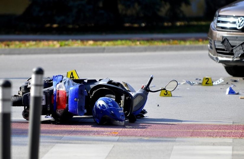 Motociklist s 2,76 promila izazvao nesreću, prijeti mu novčana kazna ili zatvor