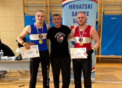 Josip Juranko i Luka Cigetić osvajali prva mjesta na  Prvenstvu Hrvatske u combatu u Sesvetskom Kraljevcu