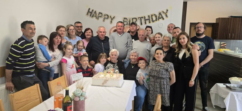 Katarina Magdalenić iz Bartolovca proslavila 95.rođendan