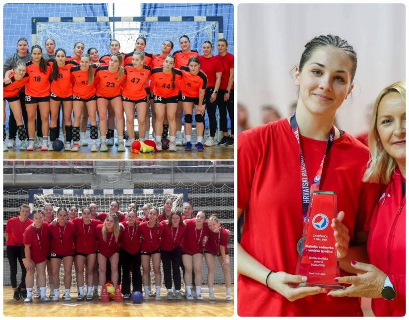 Mlade rukometa&scaron;ice Koke četvrte u Hrvatskoj, Ena Gotal u najboljoj sedmorki zavr&scaron;nice državnog prvenstva
