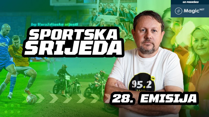 SPORTSKA SRIJEDA #28 - Ivan Canjuga najavio utakmicu u Splitu, Tea Jalu&scaron;ić o uspjehu Koke