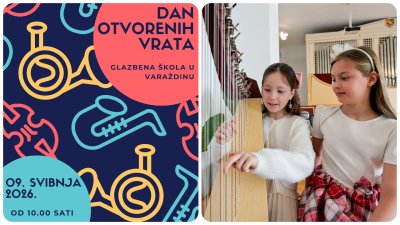Dan otvorenih vrata Glazbene &scaron;kole u Varaždinu