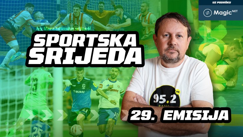 SPORTSKA SRIJEDA #29 - Josip Silić o lovu na Europu, Matej Tači nakon ispadanja GRK Varaždina 1930