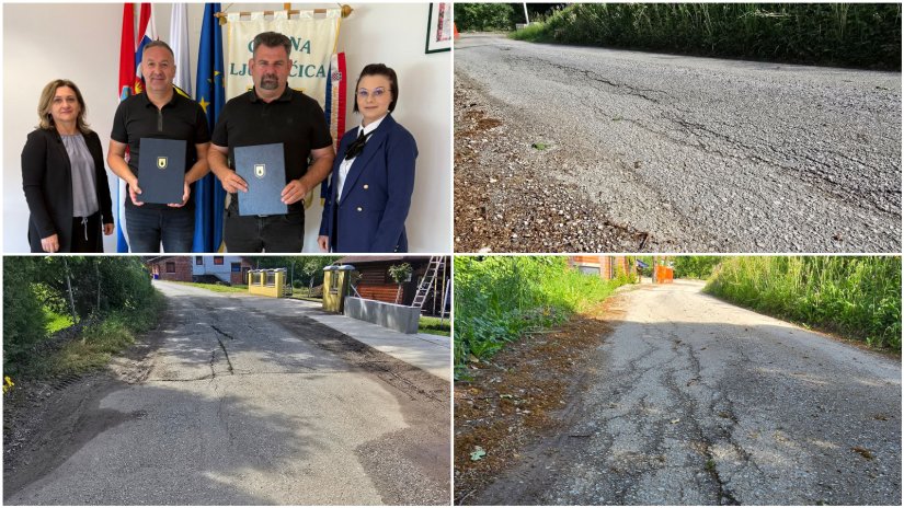 LJUBE&Scaron;ĆICA Potpisan Ugovor za sanaciju klizi&scaron;ta u Vinogradskoj ulici
