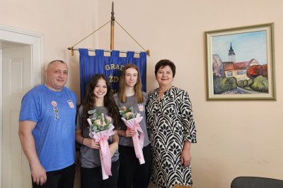 VARAŽDINSKE TOPLICE Gradonačelnica priredila prijem za članice Karate kluba AIK