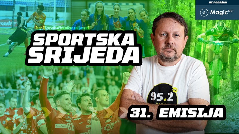 SPORTSKA SRIJEDA #31 - U novoj emisiji Ivan Martinović, David Puclin, Snježana Horvat i Marko Banac