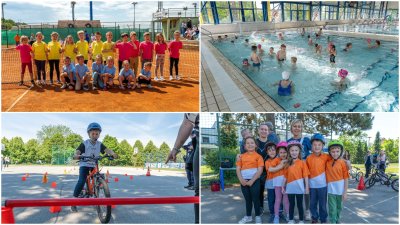 FOTO Od tenisa do plivanja: vrtićarci uživali u sportskim izazovima Olimpijskog festivala