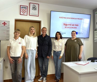 Započeo projekt varaždinskog Crvenog križa "Sigurni uz nas&ldquo; namijenjen starijima