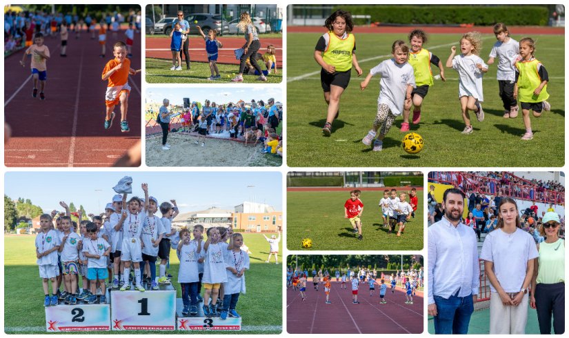 FOTO Mali olimpijci ispunili stadion Sloboda: slavlje sporta, druženja i fair-playa