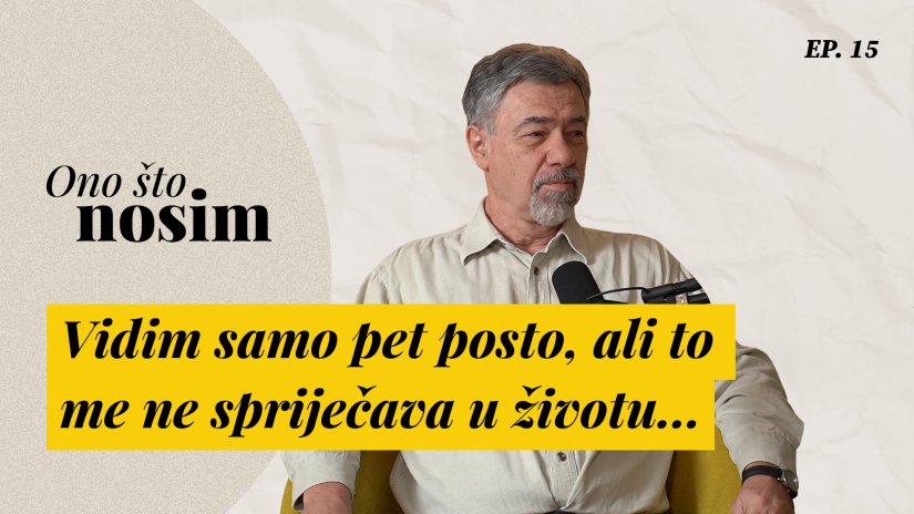"Vidim samo pet posto, ali to me ne sprječava u životu"
