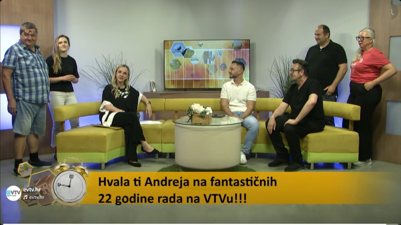 VIDEO Pogledajte kako su se od kolegice Andreje Loparić oprostili kolege s VTV-a