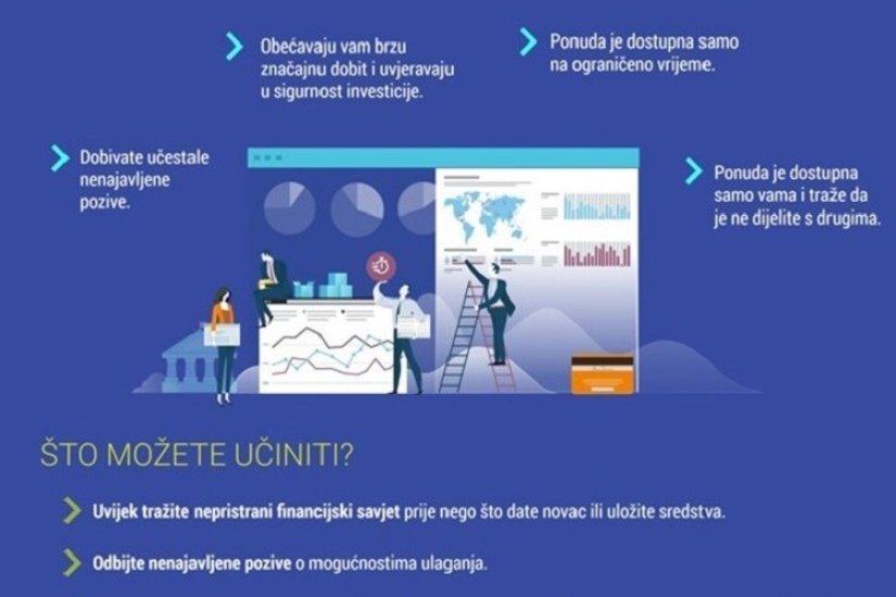 Oprez! Ulaganjem u dionice putem interneta o&scaron;tećena za vi&scaron;e tisuća eura