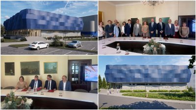 FOTO: U Gradskoj vijećnici potpisan ugovor za izgradnju novog bazenskog kompleksa