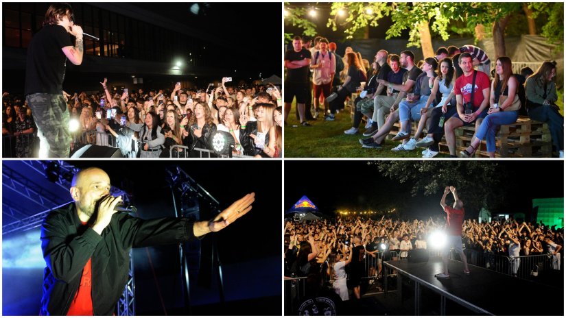 FOTO Atraktivnim nastupima kod Arene Varaždin počeo KVART festival