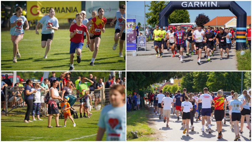FOTO Vatrogasna utrka Imbriovec i utrka građana "Ruža sv. Elizabete Trail" povezale sport i druženje