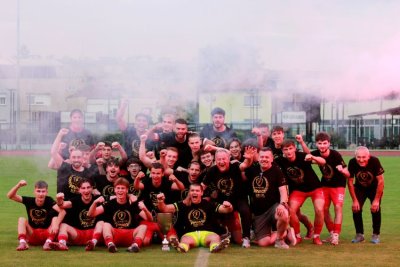 FOTO NK Sloboda županijski prvoliga&scaron; - uvjerljiva pobjeda i slavlje naslova prvaka za kraj domaće sezone