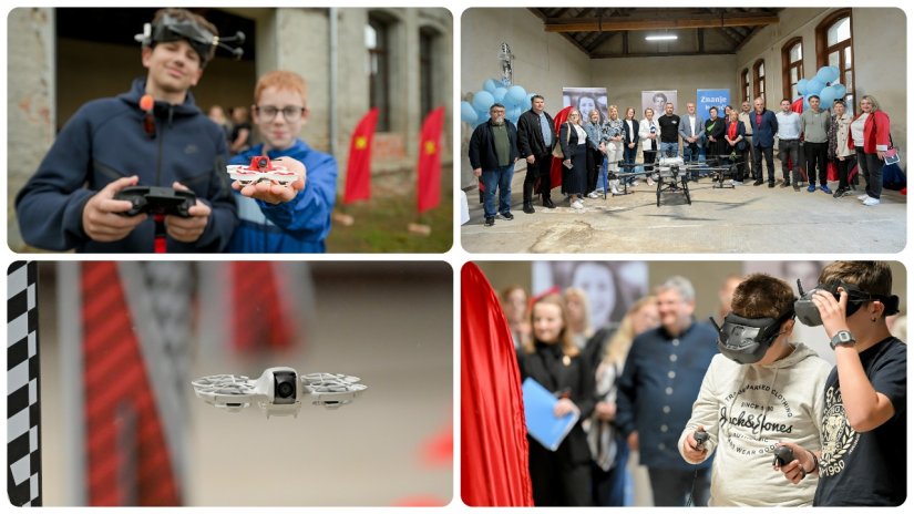 Dronfest &rsquo;26: osnovno&scaron;kolci predstavili vje&scaron;tine upravljanja dronom