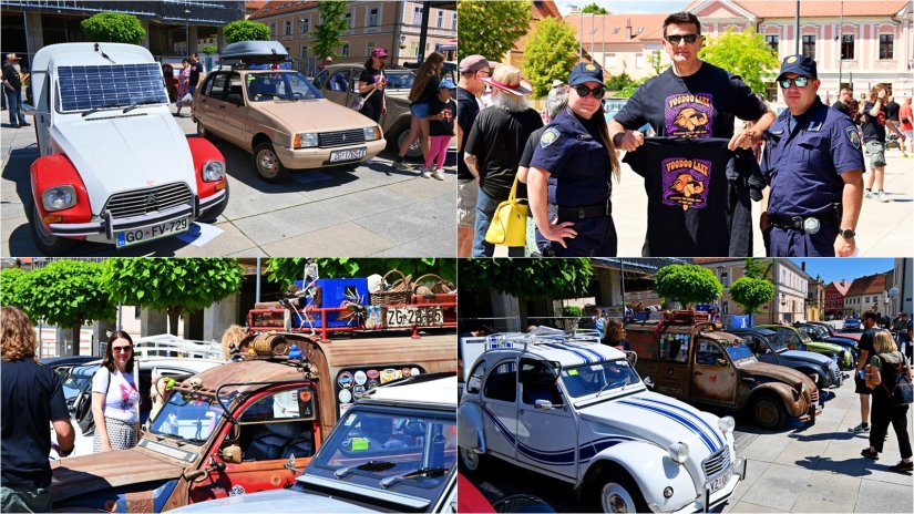 FOTO: Posjetitelji razgledavali legendarne automobile na Kapucinskom trgu