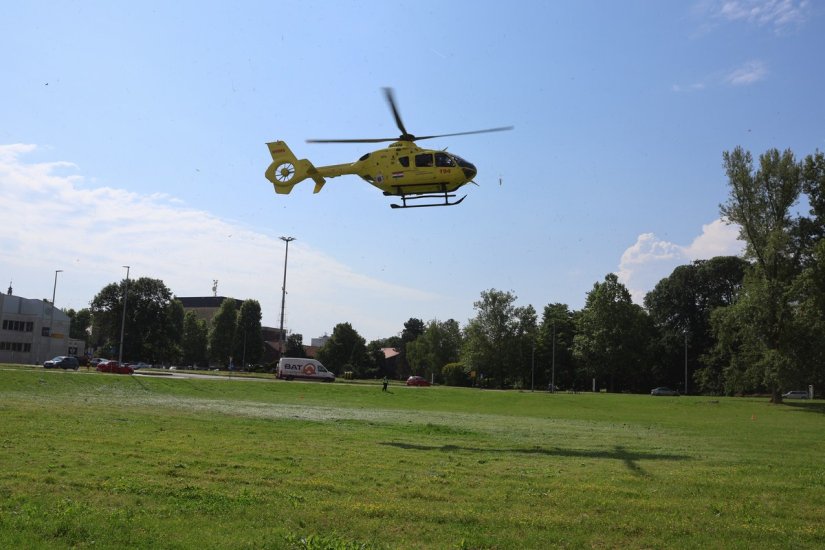 Dijete u Nedeli&scaron;ću palo s romobila, intervenirala i helikopterska hitna služba