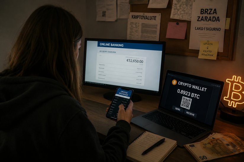 Policija sumnja: 19-godi&scaron;nja Međimurka oprala vi&scaron;e od 100.000 eura