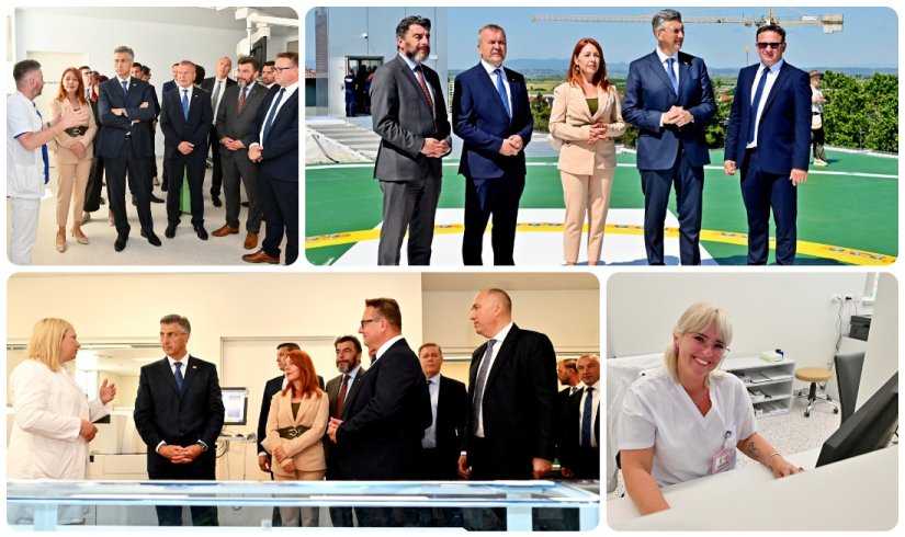 FOTO Povijesni dan za varaždinsku bolnicu: svečano otvorena zgrada Centralnog operacijskog bloka
