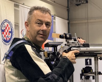 FOTO Srećko Crnko osvojio srebrnu medalju na Prvenstvu Hrvatske u parastrelja&scaron;tvu