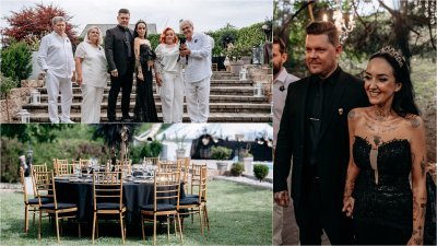 FOTO: Ema Kereke&scaron; podijelila dojmove i fotografije s bajkovitog crno-bijelog vjenčanja