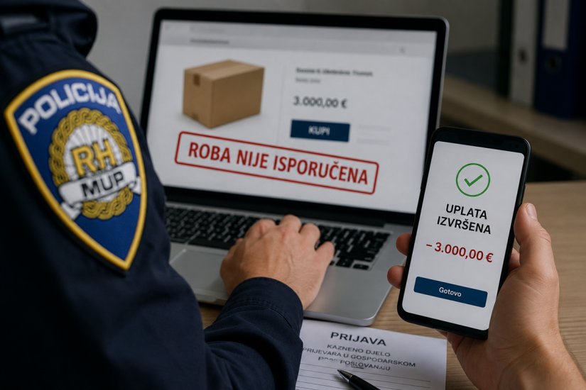 Udruga s područja Varaždinske županije o&scaron;tećena za 3.000 eura u internetskoj prijevari