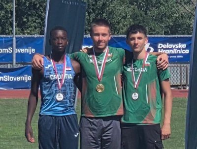 Marko Zrnić srebrni na Balkanskom prvenstvu u atletici za mlađe juniore i juniorke u Sloveniji