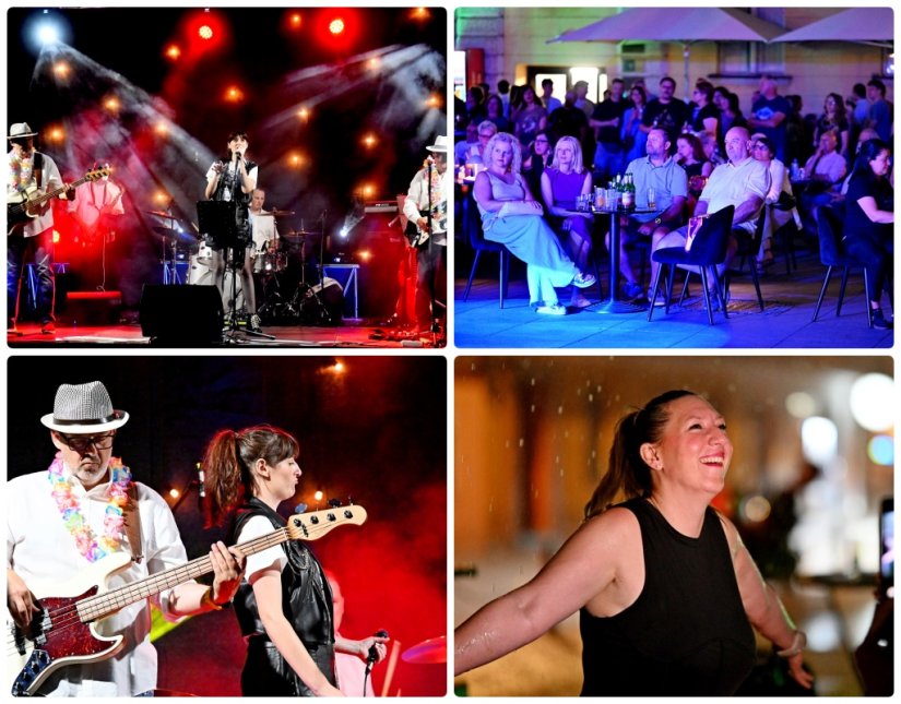 FOTO Ki&scaron;a i grmljavina prekinule koncert grupe Romantix u sklopu Ljeta u Varaždinu