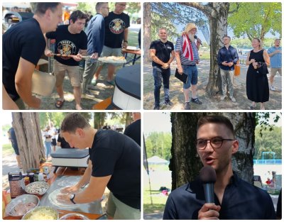 FOTO Na kupali&scaron;tu na Dravi održava se prvi Dravski pizza party, prijavljeno 15 amaterskih ekipa